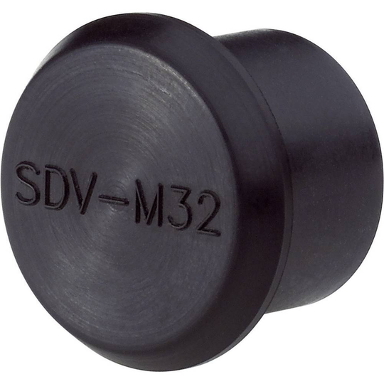 Tätning 54113002 ATEX M12 Kloroprengummi Svart (RAL 9005) LAPP SKINTOP SDV-M 12 ATEX 50 st