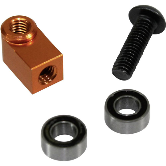 Team C T01020 Reservdel Hållare för rem axiallager i aluminium