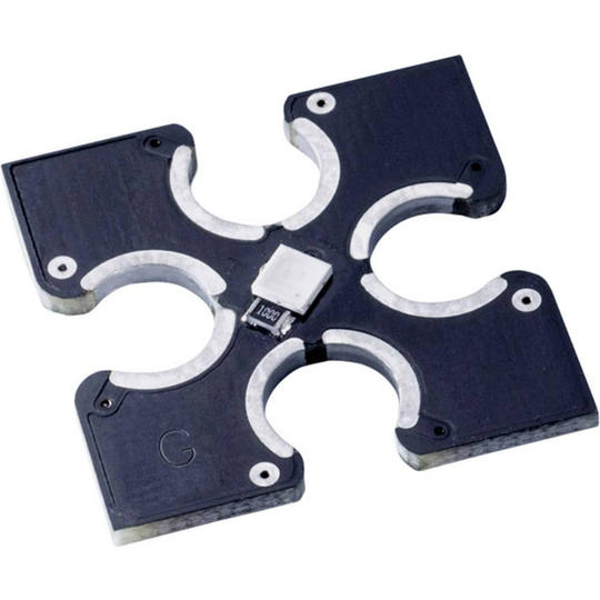 Lumitronix Platt-LED Blå (L x B x H) 25 x 24.50 x 2.30 mm