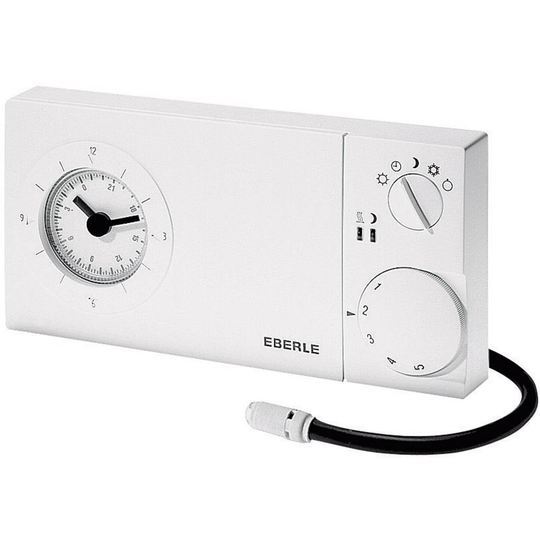 Eberle Easy 3FT + F 193 720 Rumstermostat Utanpåliggande Dagsprogram 10 till 50 °C