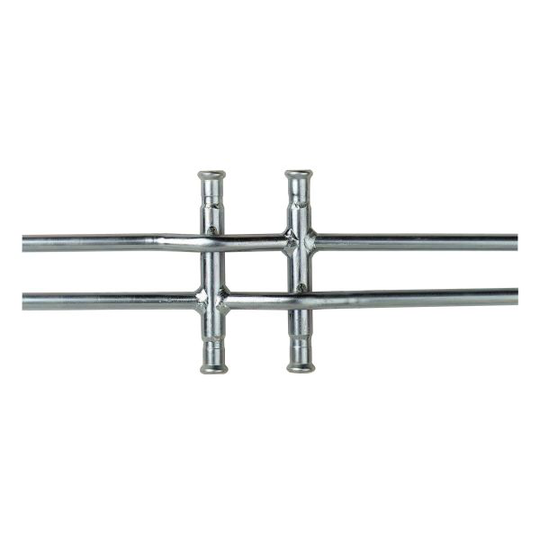 Geberit 1551054 Stamfördelare 60 c/c, elförzinkad 12 x 12 x 12 mm