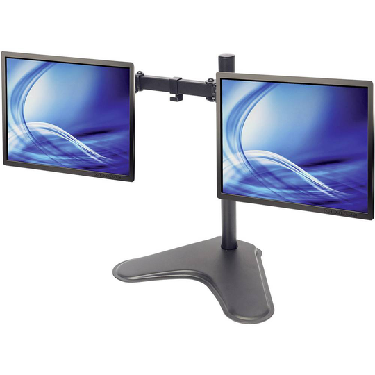 Manhattan 461559 2x Monitorfot 33,0 cm (13) - 81,3 cm (32) Justerbar i höjd, Tiltbar, Svängbar