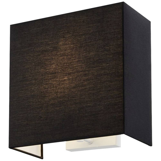 Väggbelysning E27 40 W SLV ACCANTO 1002942 Svart
