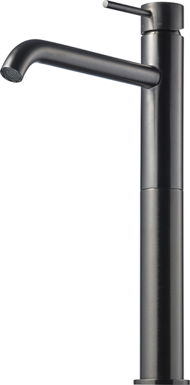 Tapwell Tvättställsblandare EVM082 Borstad Black Chrome
