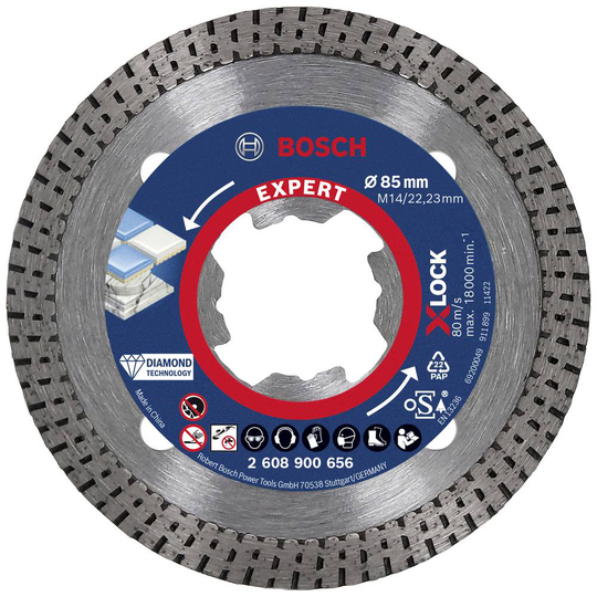 Diamantkapskiva Bosch Accessories 2608900656 Diameter 85 mm 1 st