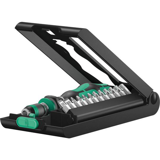 Wera Kraftform Kompakt 50 05056656001 Bit-Set 14 delar Spår, Stjärnspår Phillips, Stjärnspår Pozidriv, TORX BO