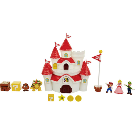 Tillbehörsset NINTENDO SUPER MARIO PILZ-PALAST +FIGUR
