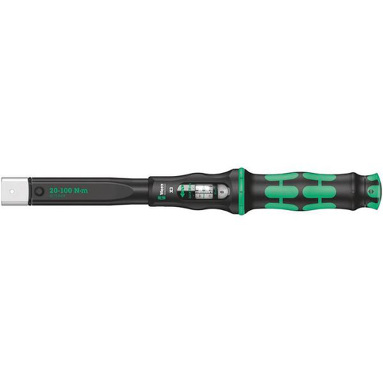 Wera Click-Torque X 3 Momentnyckel för insatsverktyg, 9x12 mm 20-100 Nm