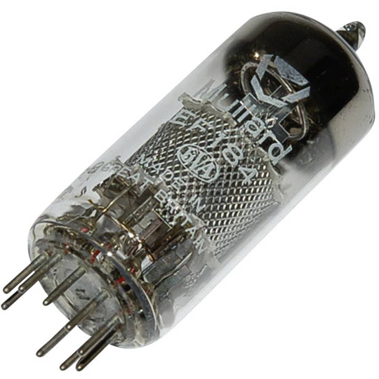 EF 184 = 6 E J 7 Elektronrör Pentod 200 V 10 mA Antal poler: 9 Lampsockel: Noval Innehåll 1 st
