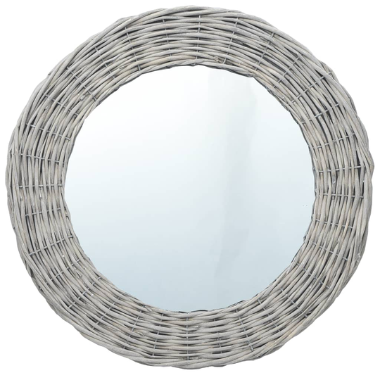 vidaXL Spegel 40 cm korgmaterial
