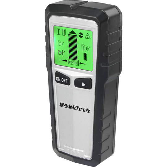 Basetech Sökapparat OG-430 TO-6481299 Passar till Trä, Icke-järnmetall, strömförande ledningar, Järnmetall