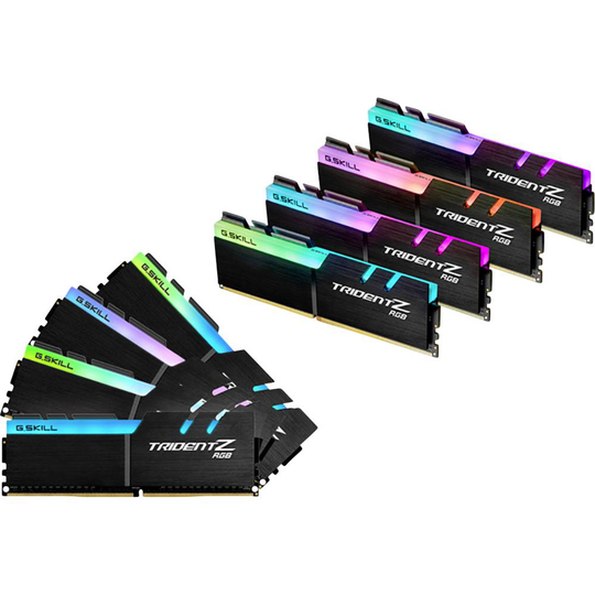 G.Skill F4-3600C16Q2-64GTZR Internminne Desktop Kit Trident Z RGB 64 GB 8 x 8 GB DDR4 3600 MHz CL16-16-16-36