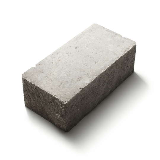 MURBLOCK BRILLIANT 220X435 NATURGRÅ HÖRN | Beijerbygg Byggmaterial