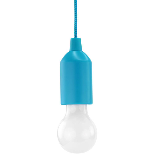 LED Campinglampa HyCell Pull-Light PL 25 lm batteri 50 g Blå 1600-0174