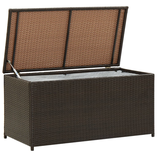 vidaXL Dynbox konstrotting 100x50x50 cm brun