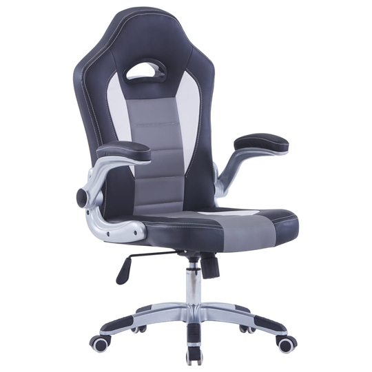 vidaXL Gamingstol svart konstläder