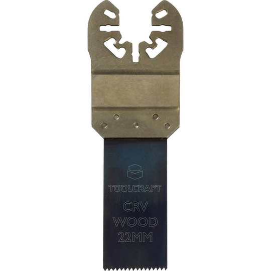 Krom-vanadin-stål Instickssågblad 1 st 22 mm TOOLCRAFT TO-4985397 1 st