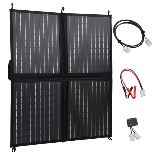 vidaXL Vikbar solpanel 80 W 12 V