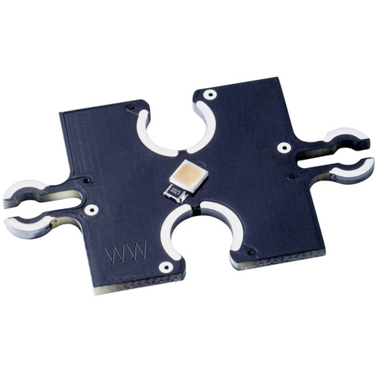 Lumitronix Platt-LED Varmvit (L x B x H) 40.90 x 24.50 x 2.30 mm