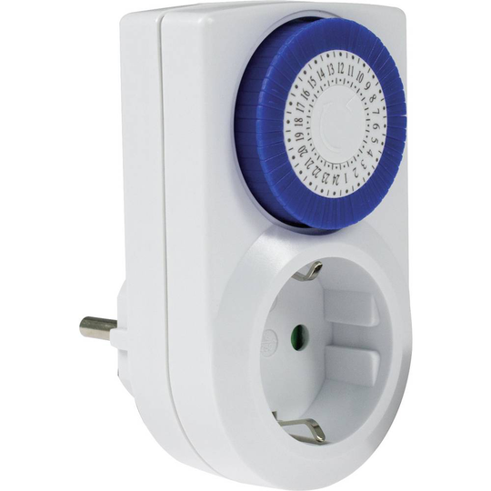 AS Schwabe 24030 Kopplingsur analog Dagsprogram 3500 W IP20