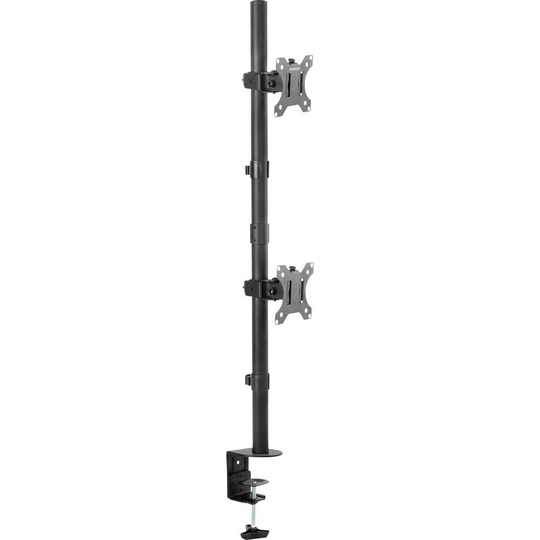 SpeaKa Professional SP-MM-420 2x Monitorfäste 33,8 cm (13,3) - 81,3 cm (32) Tilt + Svängbar, Vridbar