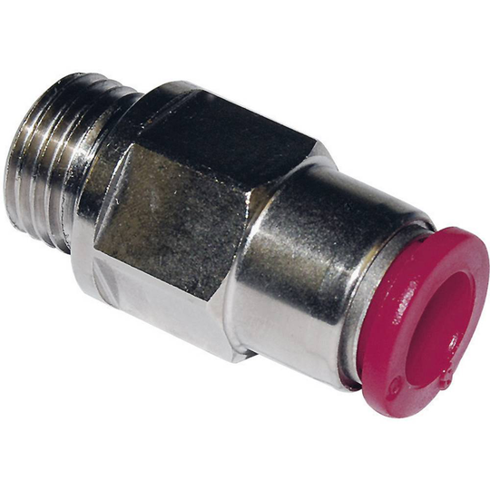 Norgren Rak koppling C02240418 Yttergänga: 1/8 Rör-Ø: 4 mm 1 st