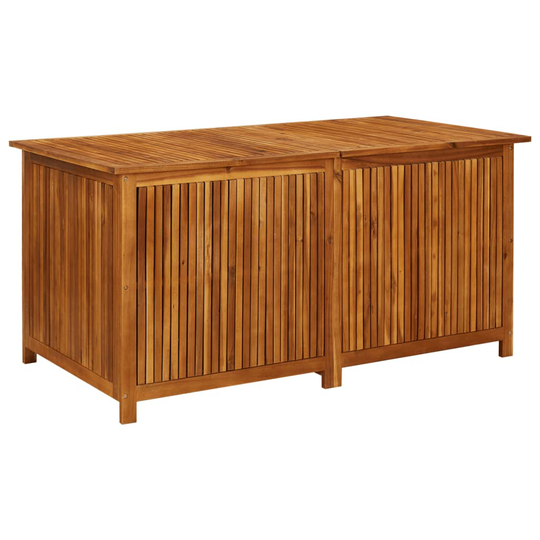 vidaXL Dynbox 150x80x75 cm massivt akaciaträ