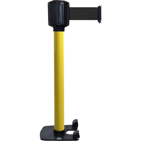 VISO RXLO1100JABK Gult stolpsvart rem-tvätttät (Ø x H) 80 mm x 1110 mm