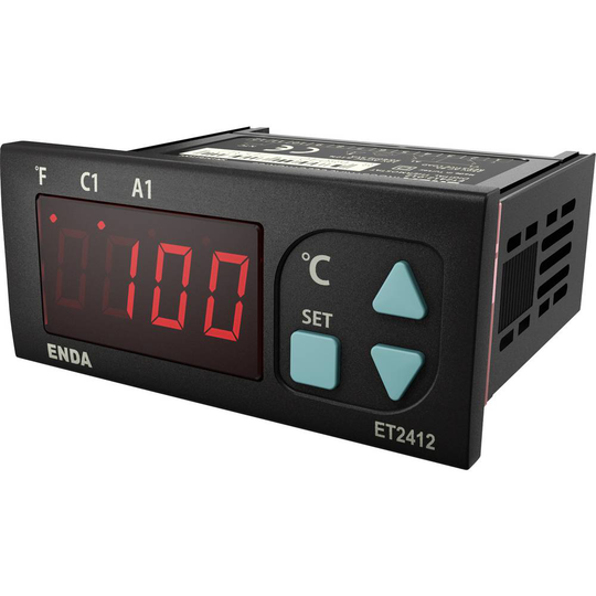 Enda ET2412-230-08 Termostat NTC -60 till 150 °C Relä 8 A (L x B x H) 71 x 77 x 35 mm