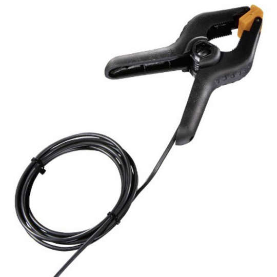 Sond testo 0615 5505 Tånggivare med NTC-temperatursensor - för mätningar på rör (Ø 6-35 mm), 0615 5505