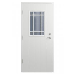Ytterdörr Hanö med glas och spröjs SP22