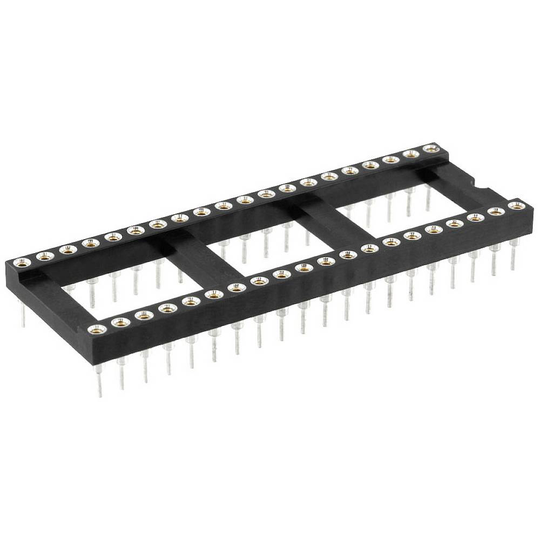 econ connect PZ40CB IC-sockel Antal poler: 40 Precisions-kontakt 1 st Tube