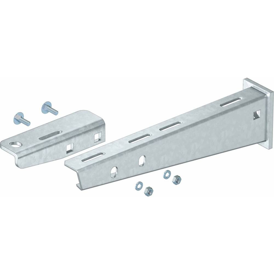 OBO Bettermann 6417027 Monteringstillbehör (L x B x H) 210 x 20 x 70 mm 1 st Metall