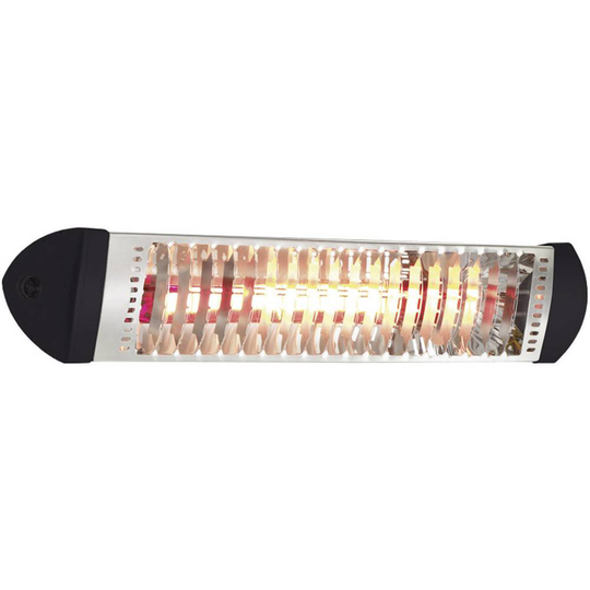 Mo-el Sharklite 1800 W Halogen IR-värmare 1800 W Silver
