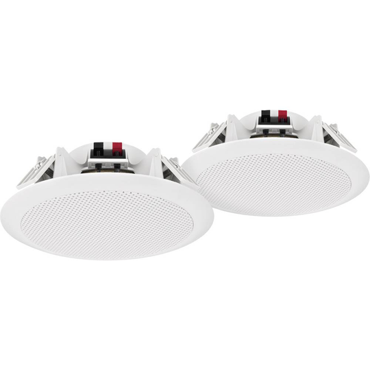 Monacor SPE-264/WS Utomhushögtalare 45 W IP65 Vit 1 par