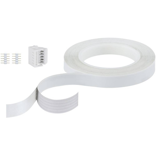 Kabelkanal Kabellängd: 5.00 m (L x B x H) 5000 x 17.5 x 12 mm Paulmann MaxLED Invisible Connector 5m 79829