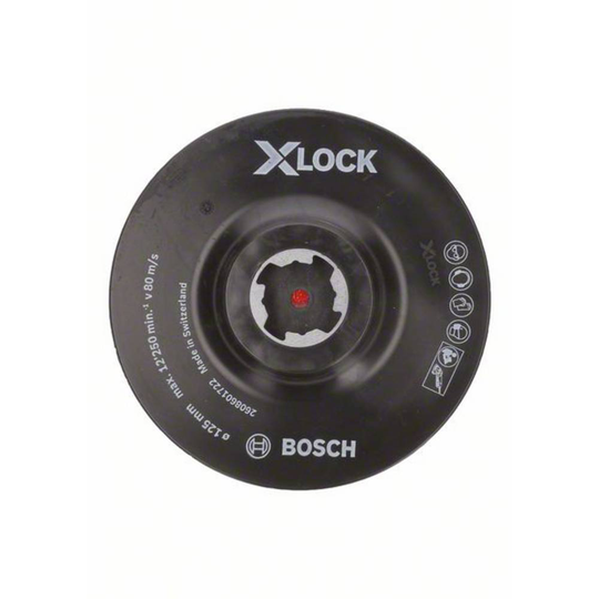 Bosch X-LOCK kardborrfästen som tallrik 125 mm Bosch Accessories 2608601722 N/A