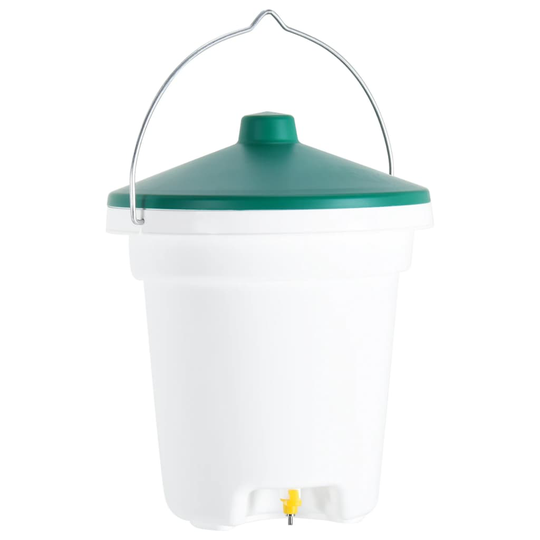 vidaXL Vattenautomat med nipplar för fjäderfä 12 L