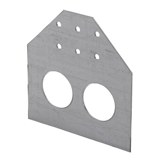 Uponor 1870993 Fixplåt 25mm, c/c 40