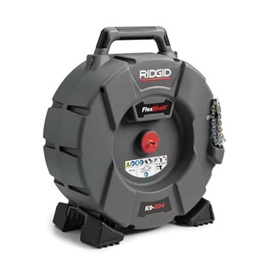 Ridgid K9-102 Rensmaskin Flexshaft 50 mm