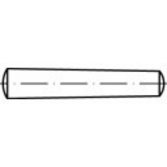 TOOLCRAFT TO-5363154 Konformat stift 4 mm Rostfritt stål A1 25 st