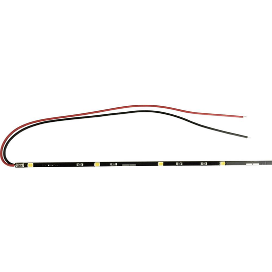 Conrad Components 1343329 LED-list med öppen kabelände 12 V 0.33 m N/A