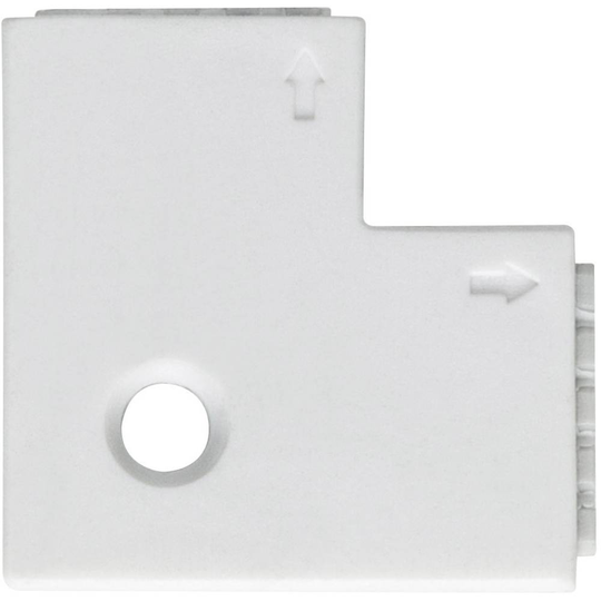 90° Hörnkoppling Plast (L x B x H) 2.5 x 2.5 x 0.45 cm Paulmann 70616