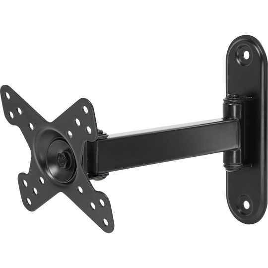 SpeaKa Professional SP-MO-02 1x Monitor-väggfäste 25,4 cm (10) - 81,3 cm (32) Tiltbar, Svängbar