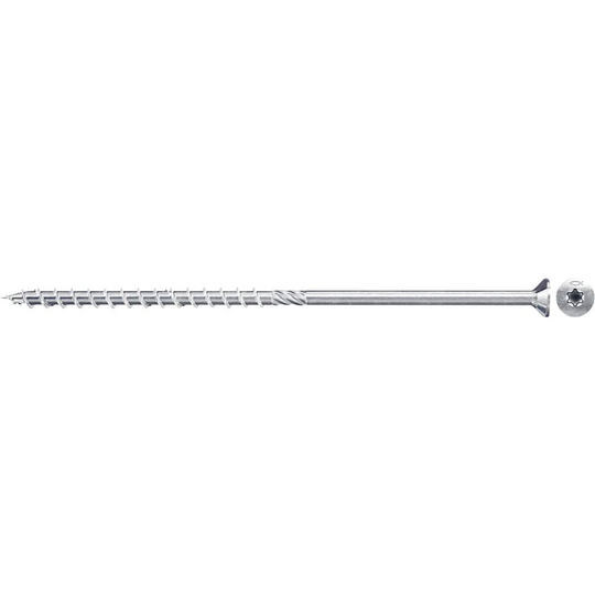 Fischer 545223 Spånskivs-skruv 8 mm 160 mm TX Stål galvaniskt förzinkad 50 st