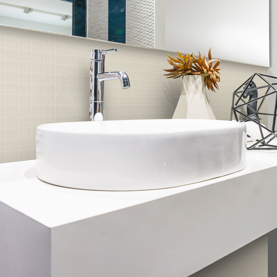 Klinkermosaik Arredo Archgres Marfill 2,5x2,5 cm