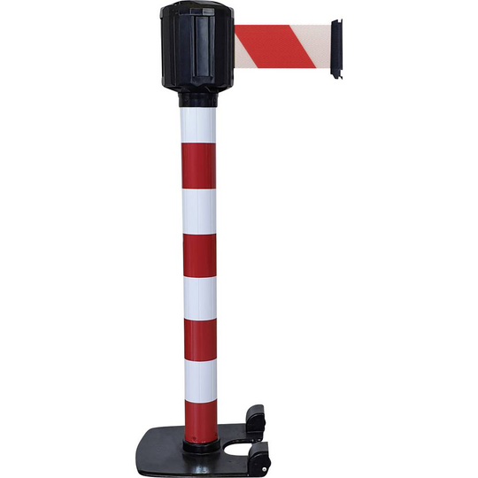 VISO RXLO1100RBRB Röd/vit styrningsstfost R/WRemsavare dig (Ø x H) 80 mm x 1110 mm