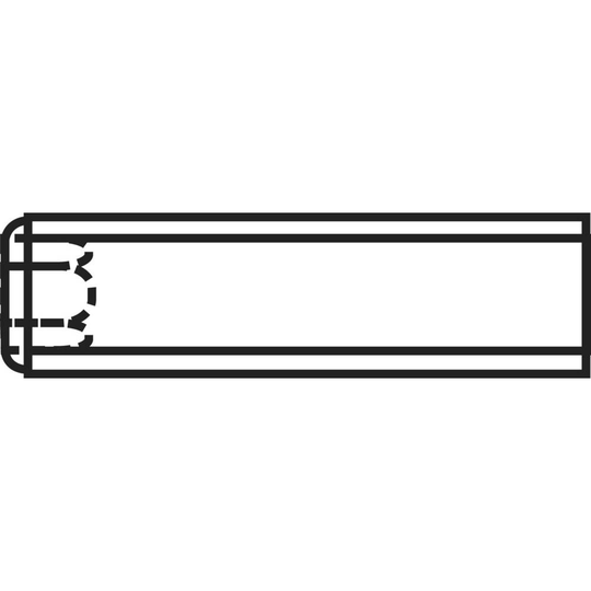 TOOLCRAFT 222523 Inställningsskruv M5 10 mm Stål 20 st