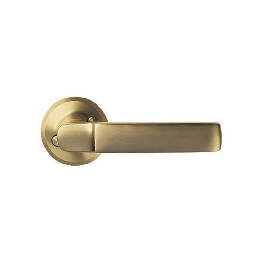 ASSA 6647 Dörrhandtag 40-75 mm, GDS/SB, 2-pack Förnicklad