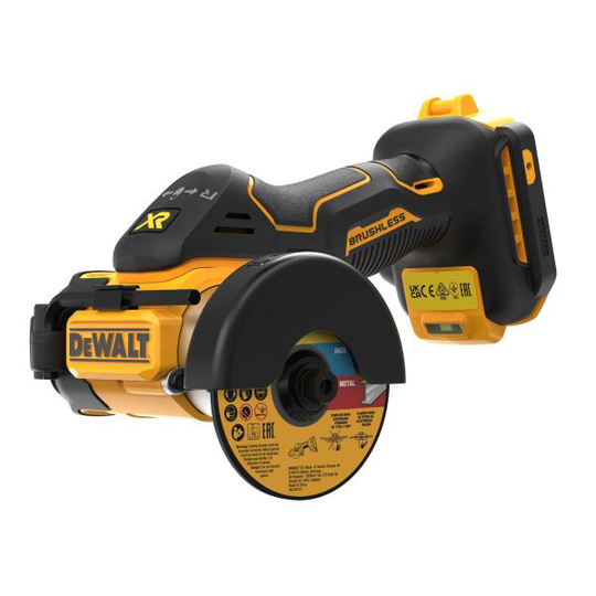 Dewalt DCS438N-XJ Vinkelslip utan batteri och laddare